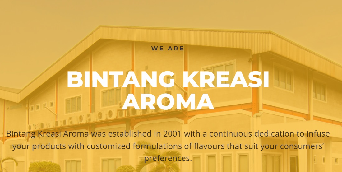 Lowongan Kerja PT.Bintang Kreasi Aroma Karawang
