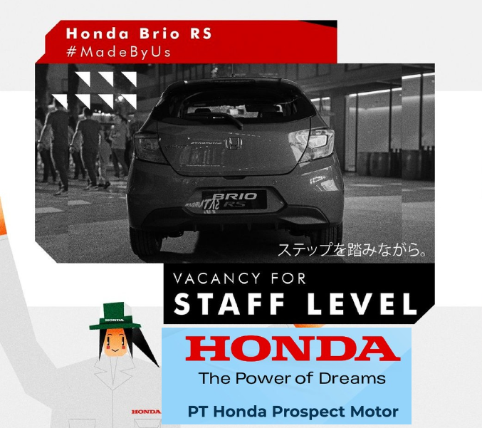 Lowongan HPM in Honda Prospect Motor