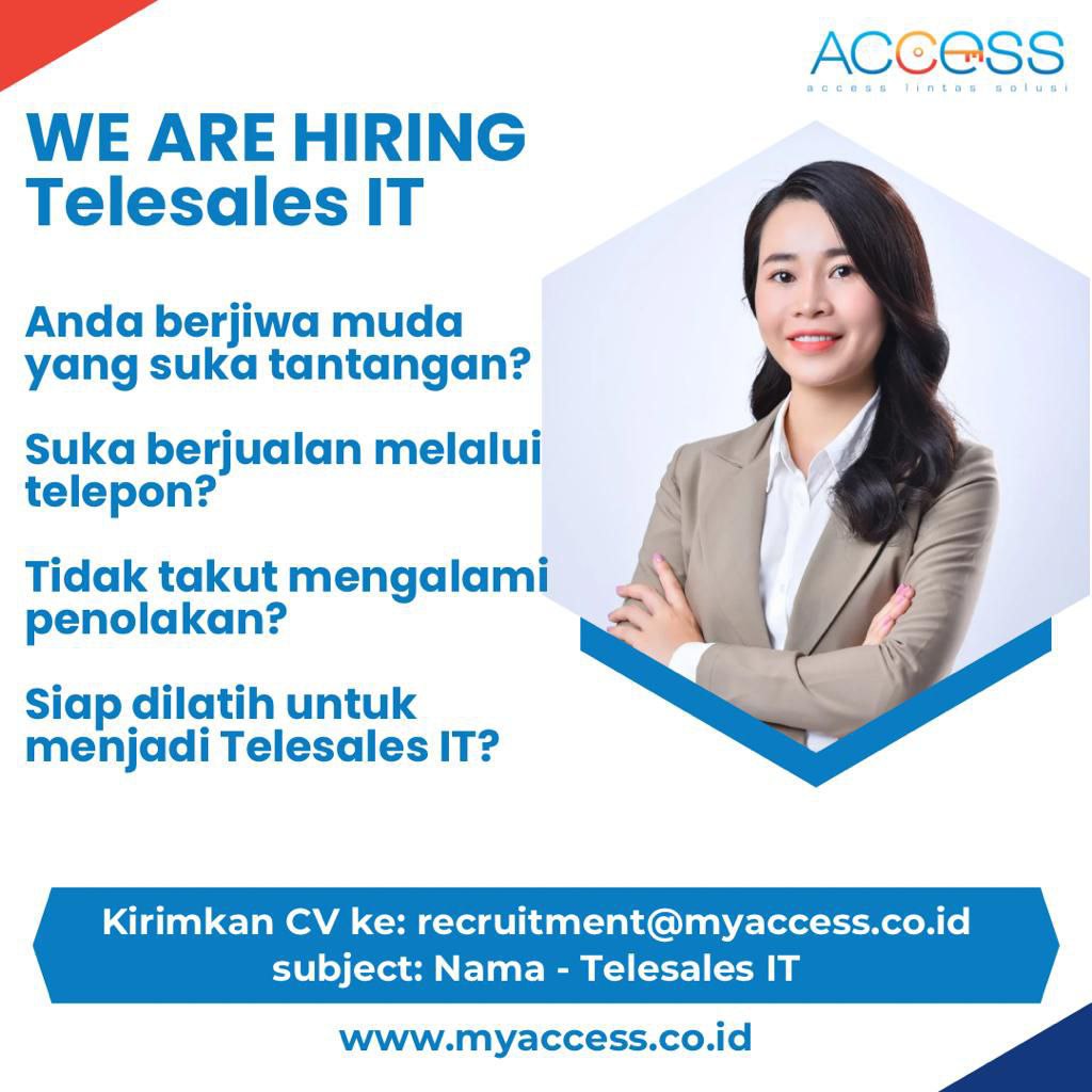 Lowongan Kerja PT. Access Lintas Solusi