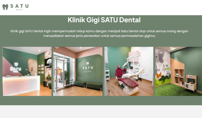 Lowongan Kerja Satu Dental Clinic