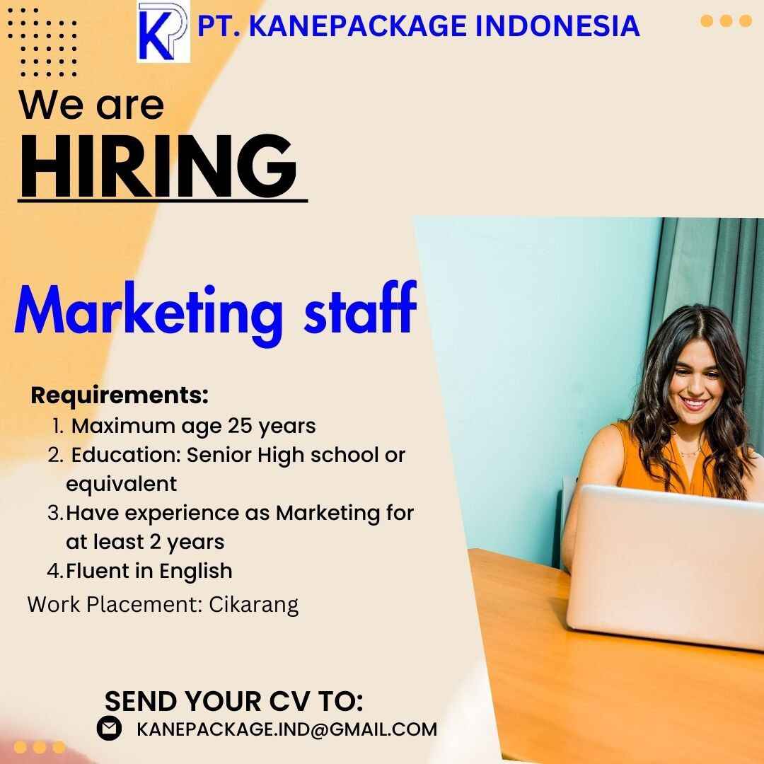 LOWONGAN KERJA PT. KANEPACKAGE INDONESIA